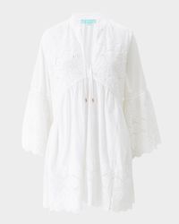 Sebenna Embroidered Sun Dress Coverup