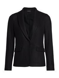 Women's Lexington Wool Blazer - Black - Size 18