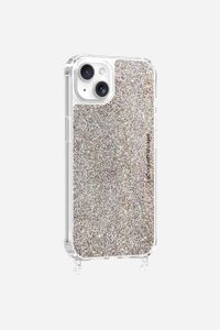La Coque Francaise - Coque de téléphone avec anneaux paillettes multicolores pour iphone 15 plus - Taille iPhone 15 Plus - Multicolore