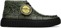 Martine Rose Green Clarks Edition Torhill Desert Boots