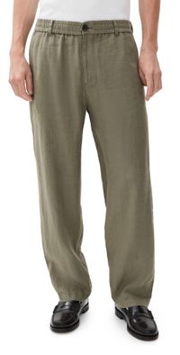 Madewell Elastic Waist Patch Pocket Pants Pressed Sage M