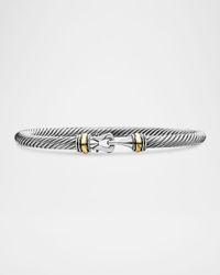 Cable Buckle Bracelet, 4mm