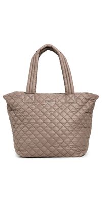 MZ Wallace Medium Metro Deluxe Tote Morning Dove One Size