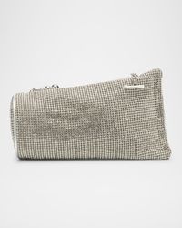 Viera Mesh Embellished Wristlet