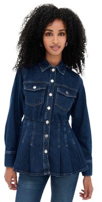 ALIGNE Hana Denim Shirt Mid Blue 10