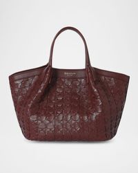 Secret Mini Mosaic Leather Top-Handle Bag