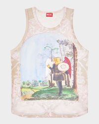 Men's T-ALY Graphic Tank Top
