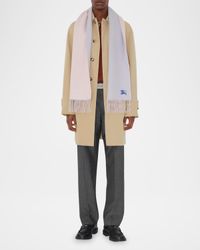 Cashmere Embroidered EKD Scarf