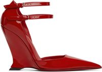 Ferragamo Chaussures à talon compensé Vidya rouges