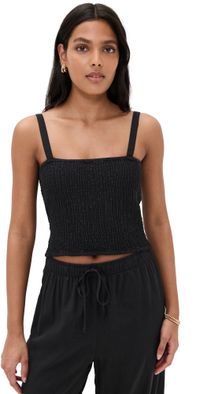 Z Supply Amelie Linen Tank Black XL