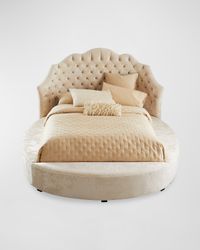 Brianna Round Queen Bed
