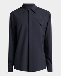 Men's Fine Wool Sport Shirt