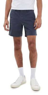 rag & bone Standard Chino Shorts Ink Blue 38