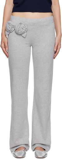 Sandy Liang Gray Hilton Sweatpants