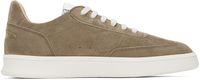 Spalwart Brown Smash Low Suede Sneakers