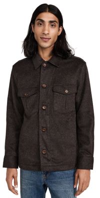Corridor Wool Shag Jacket Brown L