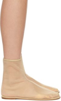 The Row Bottes de style chaussettes beiges