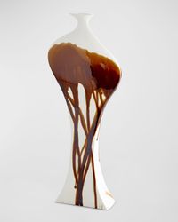 Garnet Splash Small Curvy Bottle