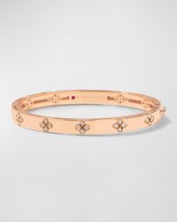 18k Rose Gold Love in Verona Diamond Bangle