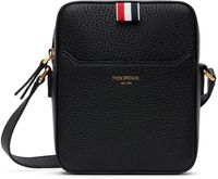 Thom Browne Black Vertical Camera Bag