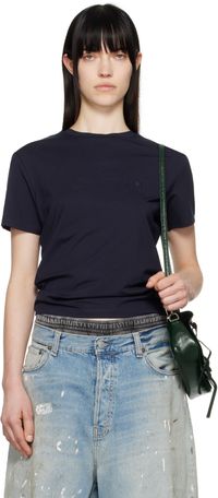 Acne Studios Navy Regular Fit T-shirt