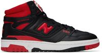 New Balance Black & Red 650R Sneakers