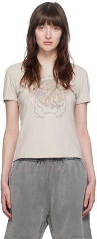 Acne Studios Gray Printed T-Shirt