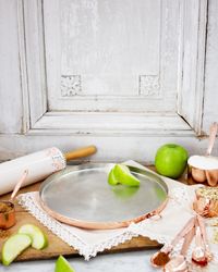 Vintaged Copper Baking Tray, 11"