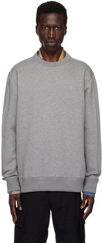Givenchy Pull molletonné gris à logo 4G