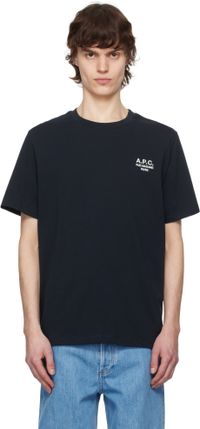 A.P.C. Navy Standard 'Rue Madame' T-shirt