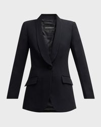 Essentials One-Button Blazer Jacket