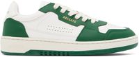 Axel Arigato White & Green Dice Lo Sneakers