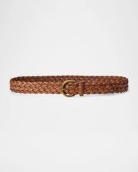 Braided Leather Belt