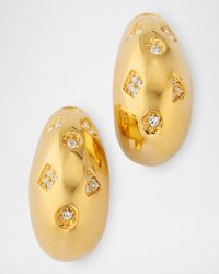 Bettina Crystal Hoop Earrings