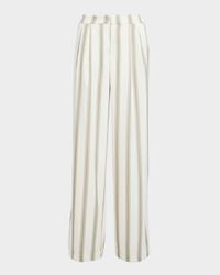 Marlowe Striped Satin Pants