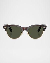 RB2341 Round Plastic Sunglasses