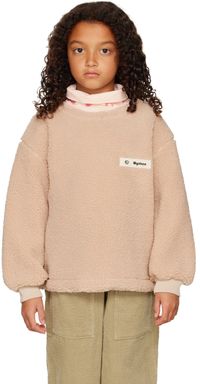 Wynken Enfant | Pull molletonné Cresta rose