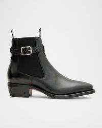 Men's Walker Buckle Chelsea Boots