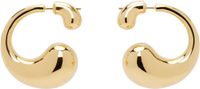Bottega Veneta Gold Drop Earrings