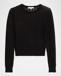 The Sheer Stripe Sweater