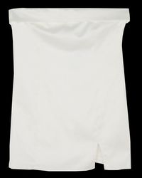 Gina Tricot - Robe bustier courte satinée - Taille 50 - Blanc