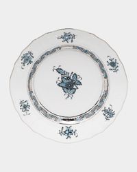 Chinese Bouquet Turquoise & Platinum Bread & Butter Plate