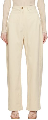 BEVZA Jean ample beige