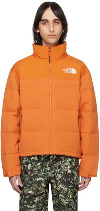 The North Face Orange ’92 Nuptse Down Jacket