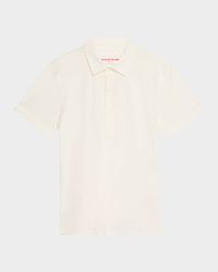 Men's Sebastian Cotton-Silk Polo Shirt