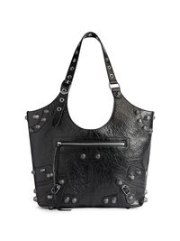 Women's Le Cagole Medium Carry All Tote Bag - Black