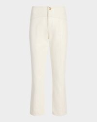 Quilted Vegan Leather Pants