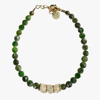 Ginandger - Bracelet diopside - Taille Unique - Bleu