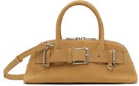 OSOI Tan Zip Brocle Mini Bag