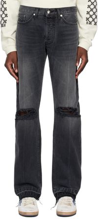 Rhude Black Beach Bum Jeans